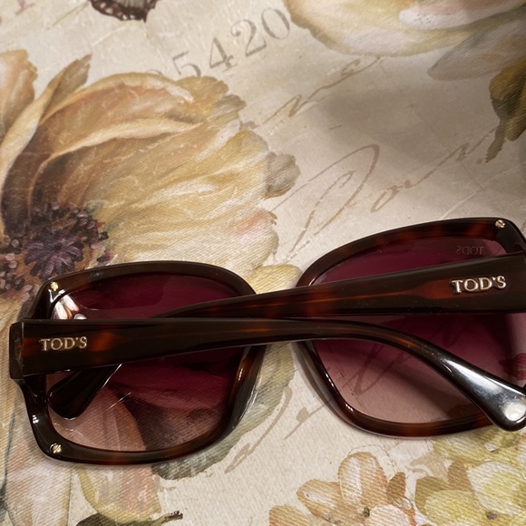 Tod’s sunglasses tortoise shell brown plastic metal - Picture 4 of 10